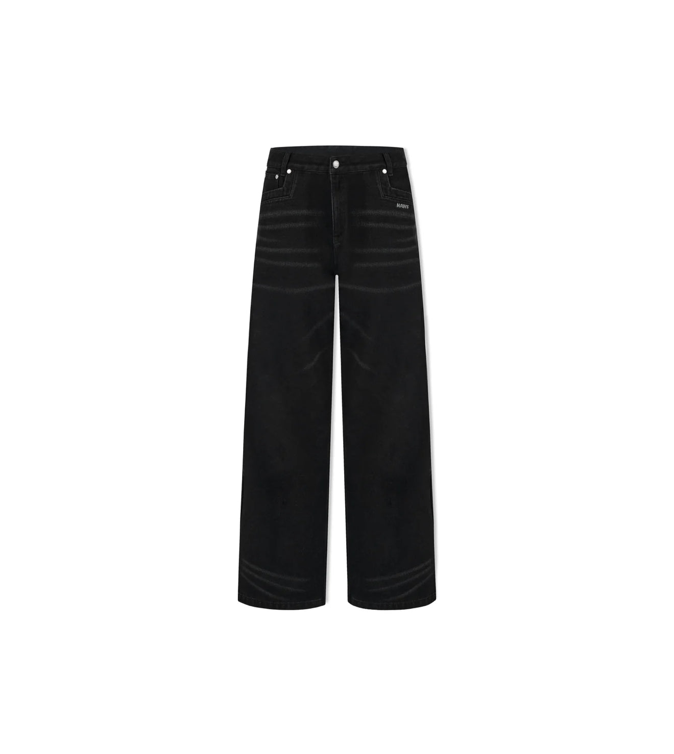 NAWS COW SCRATCH JEANS IN BLACK