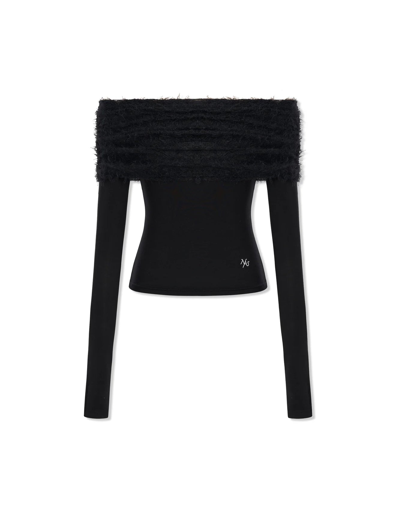NAWS BLACK ICY-ROSE LONG SLEEVE TEE