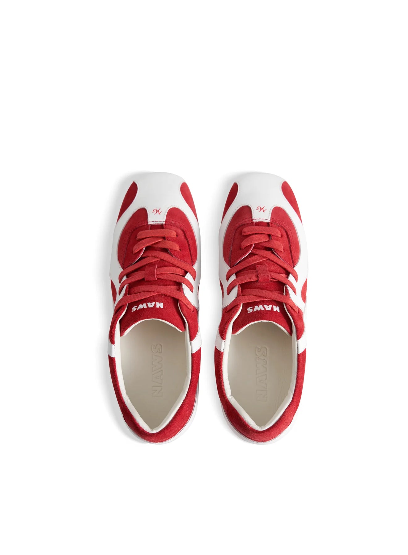 NAWS RED NO. N TRAINING SHOES