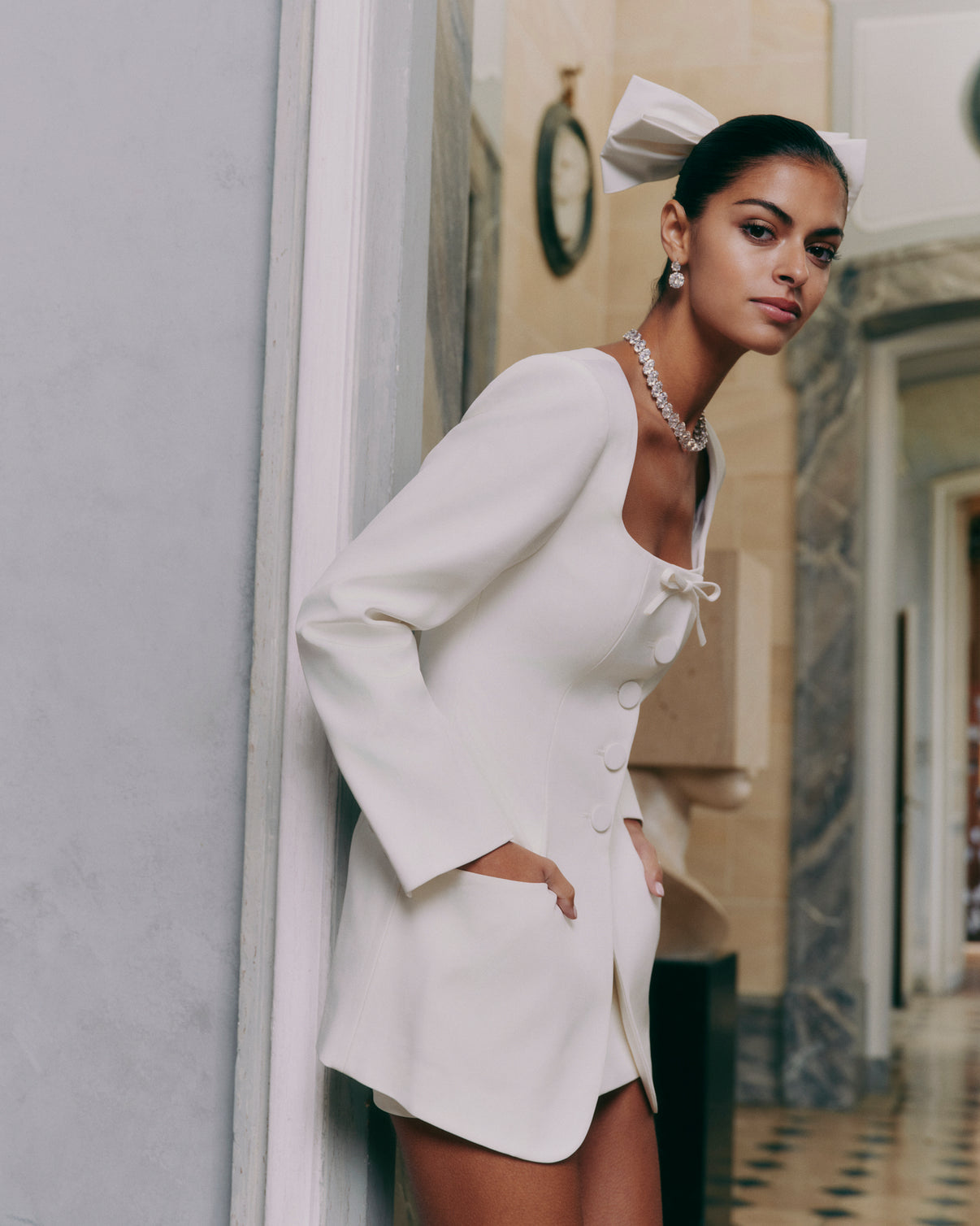 Nana Jacqueline Tiffani Blazer (White)