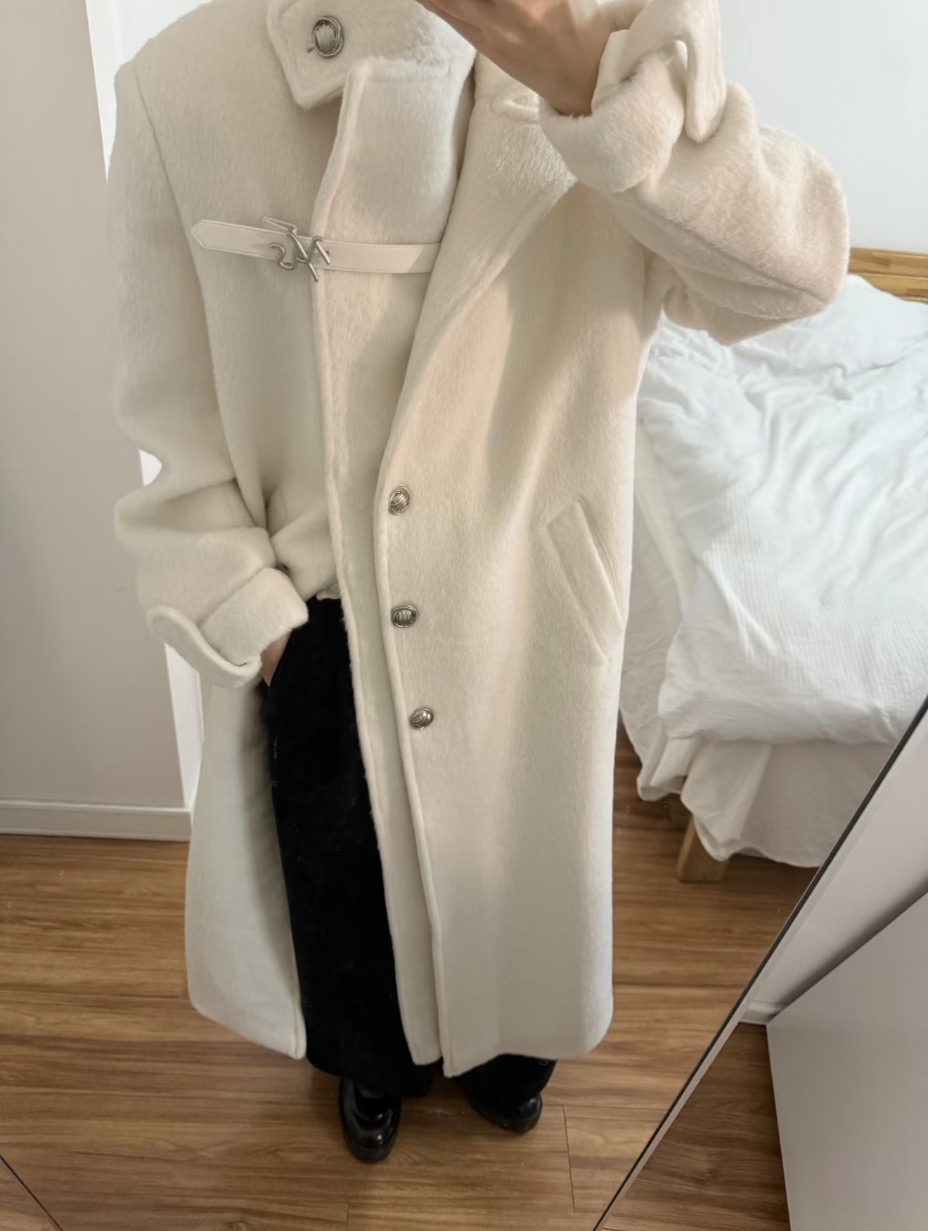 NAWS SNOW WOOL COAT