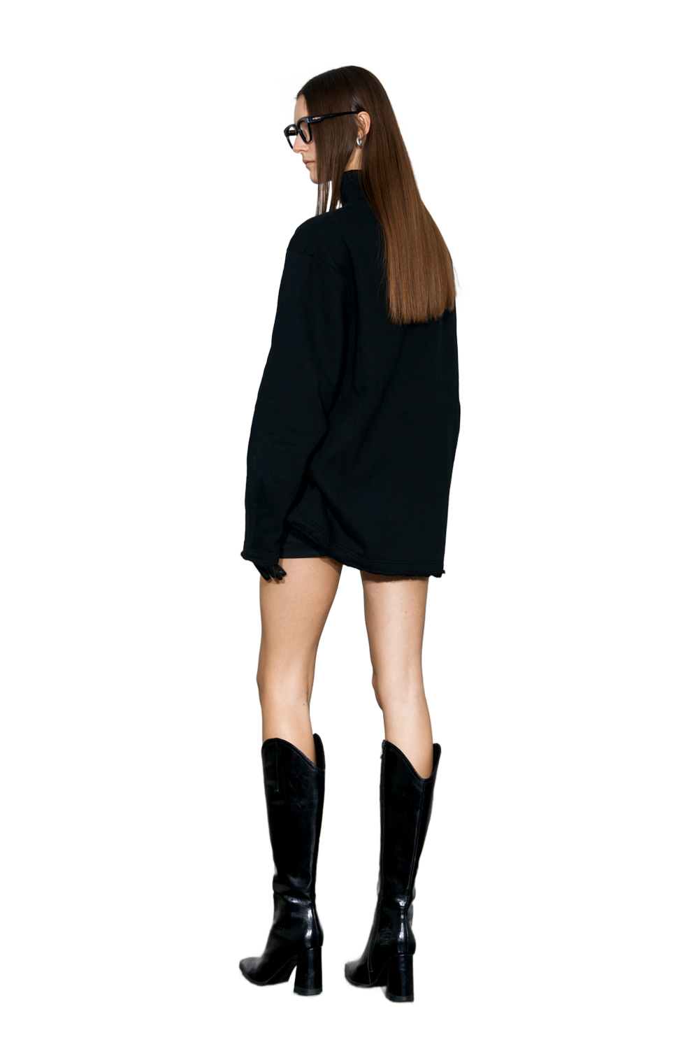 YJ1 SELF-HEATING TURTLENECK HOODIE