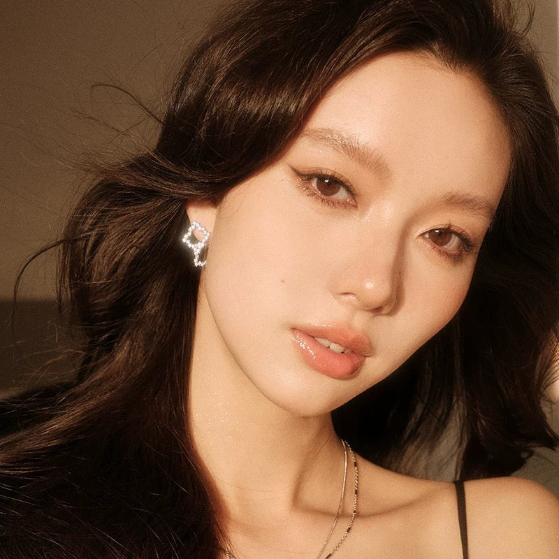 Abyb square earrings