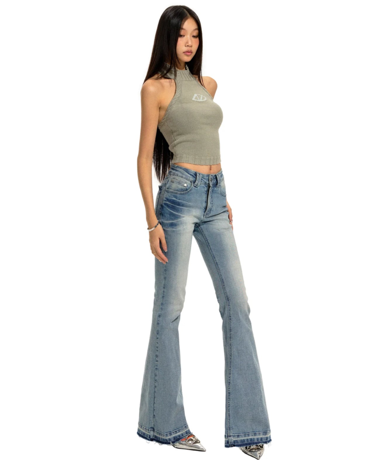 NAWS +5CM MODEL JEANS LIGHT BLUE