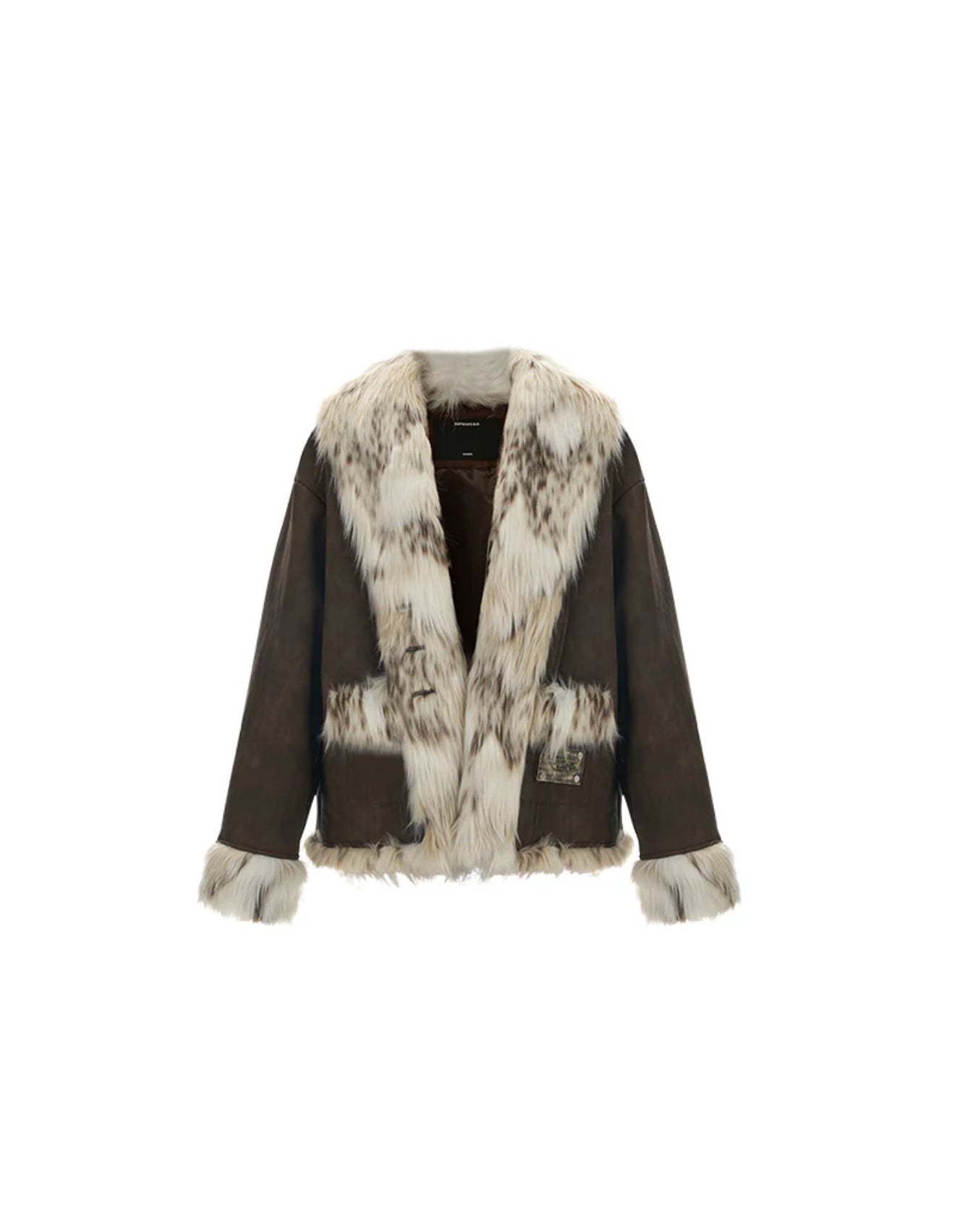 NAWS SNOW LEOPARD FAUX FUR