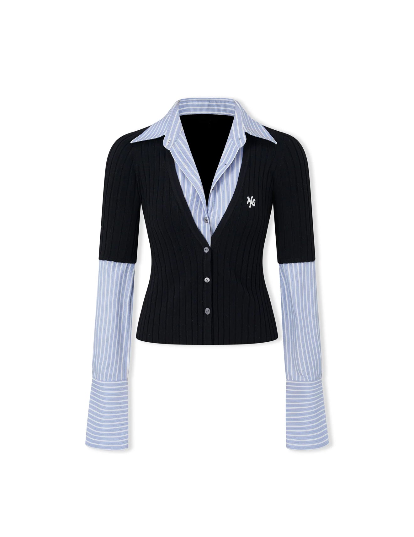 NAWS ANGEL KNIT BLACK SWEATER