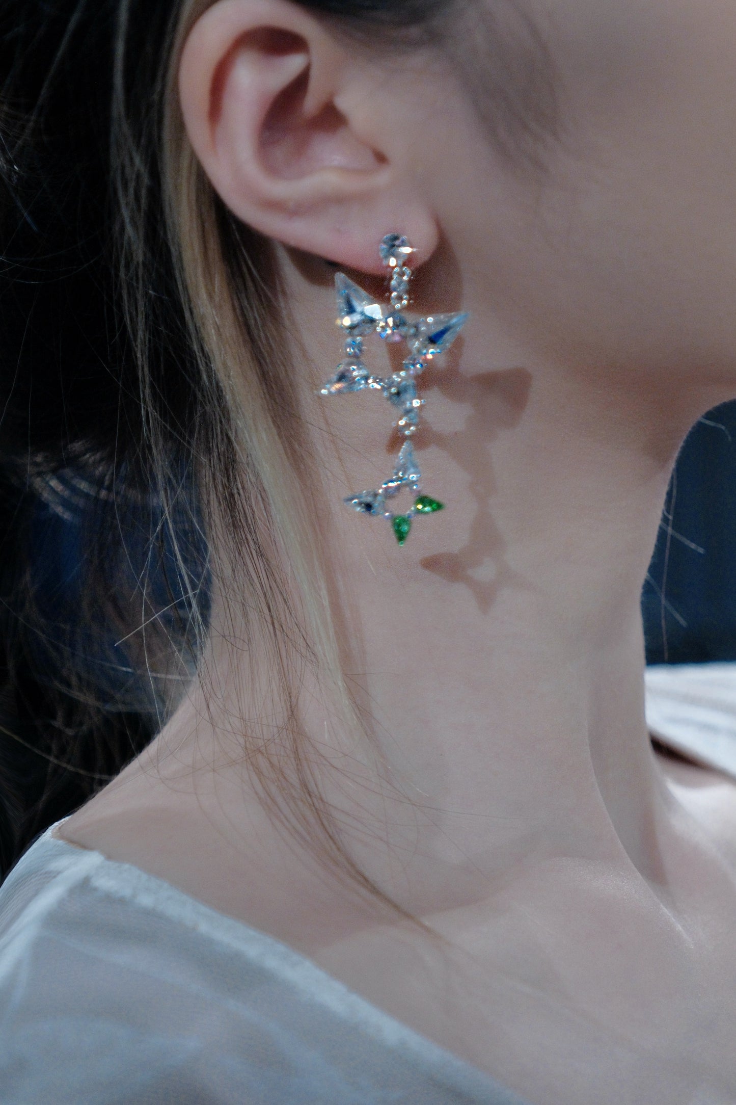 Abyb butterfly earrings(one sided)