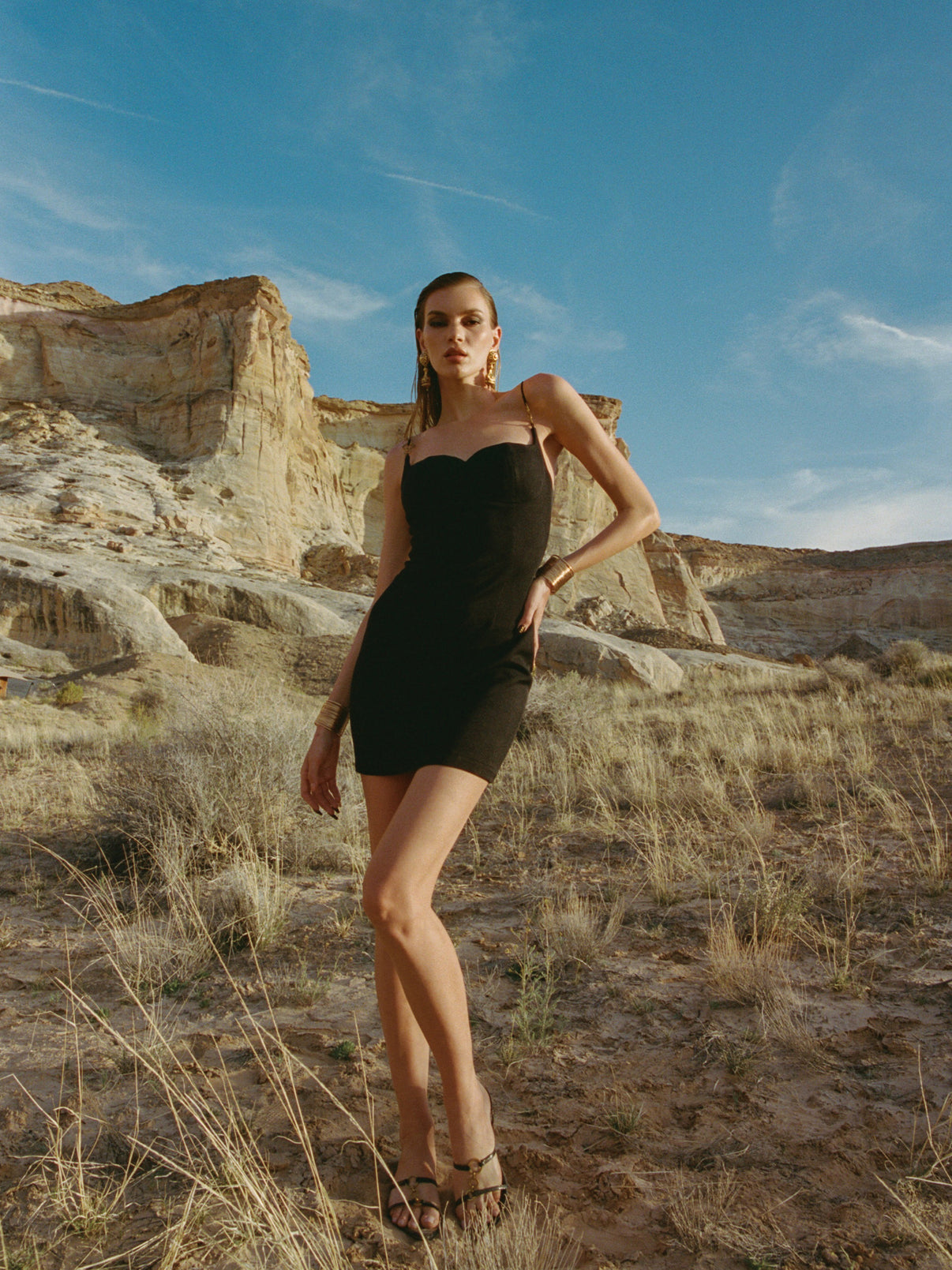 Nana Jacqueline Sabrina Mini Dress