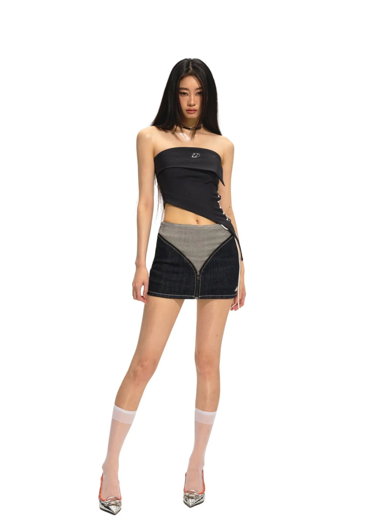 NAWS HOURGLASS ZIPPING OFF SKIRT