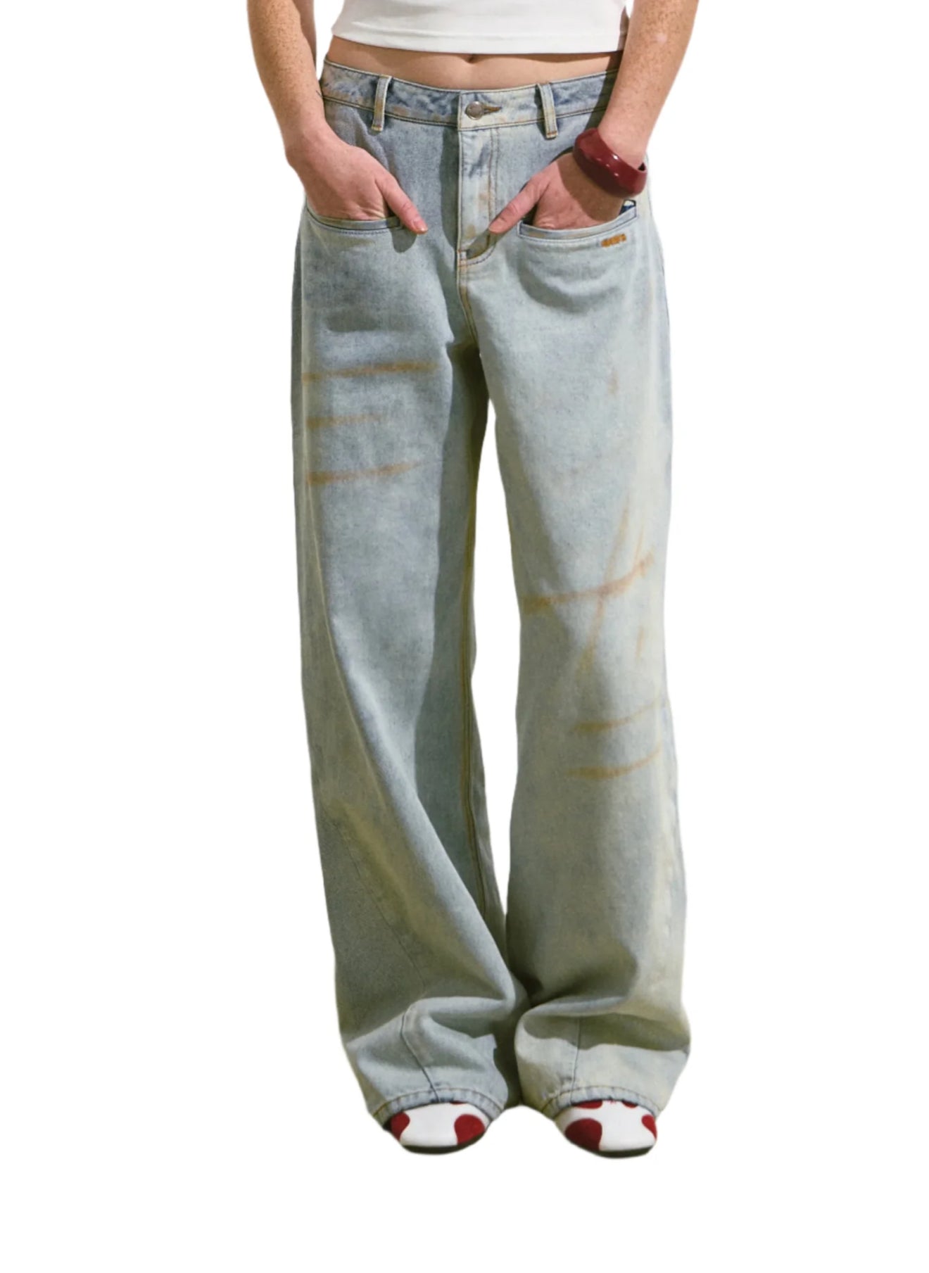 NAWS +5CM N3 AMBER YELLOW JEANS