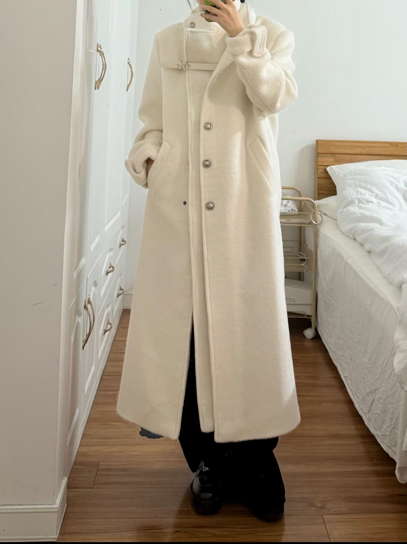 NAWS SNOW WOOL COAT