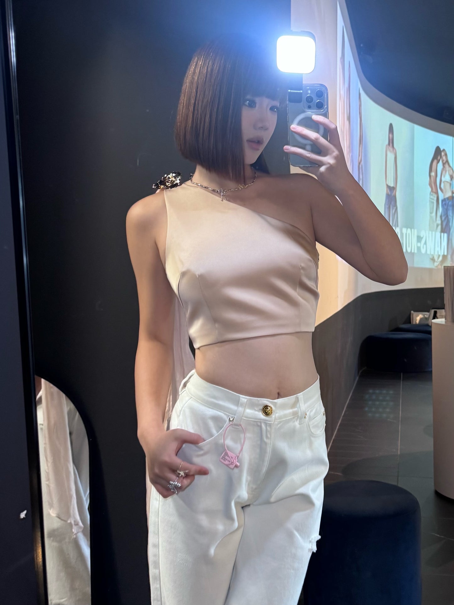 Nana Jacqueline Brittany Jeans (White)
