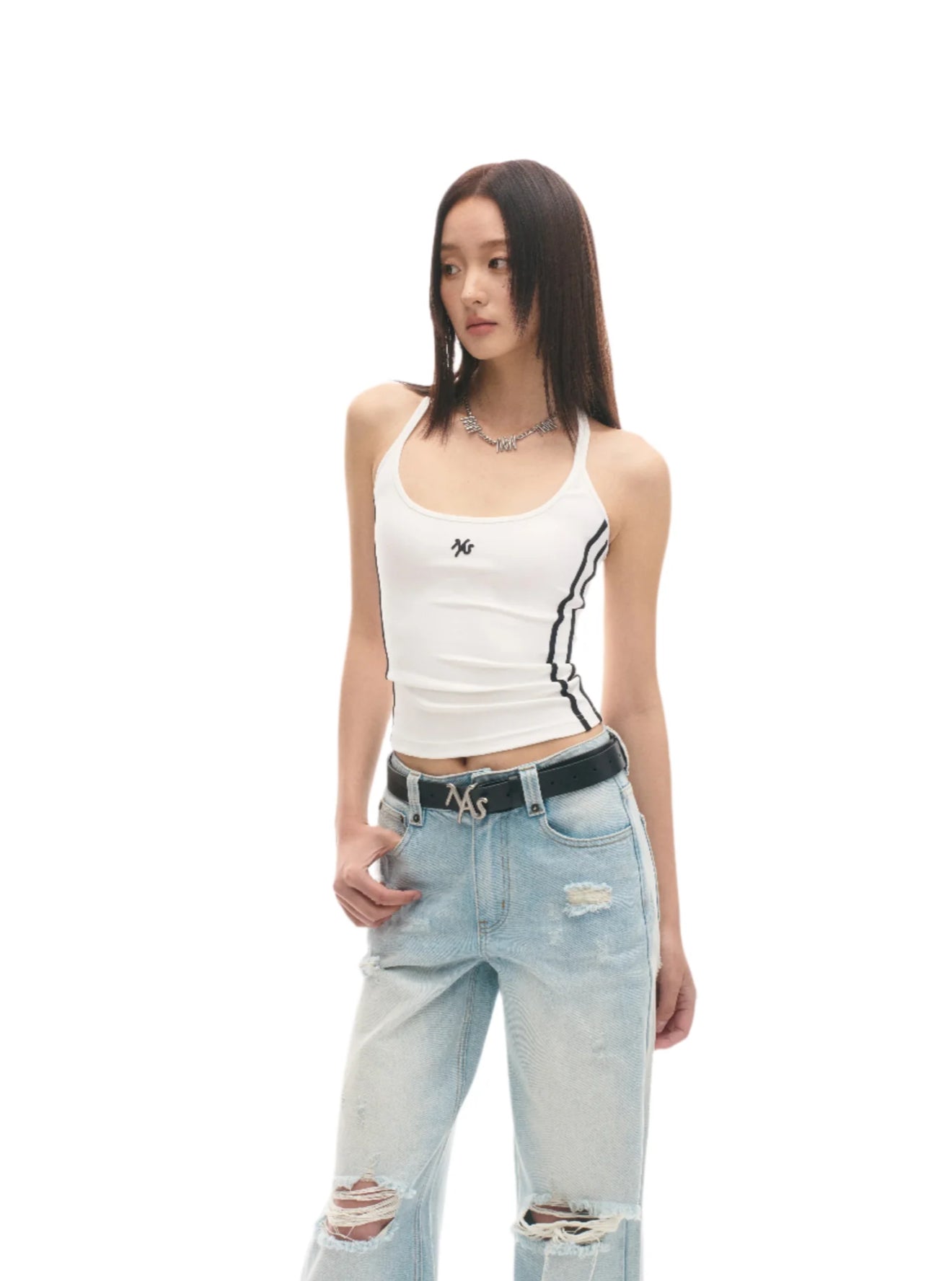 NAWS WHITE CALIFORNIA VEST