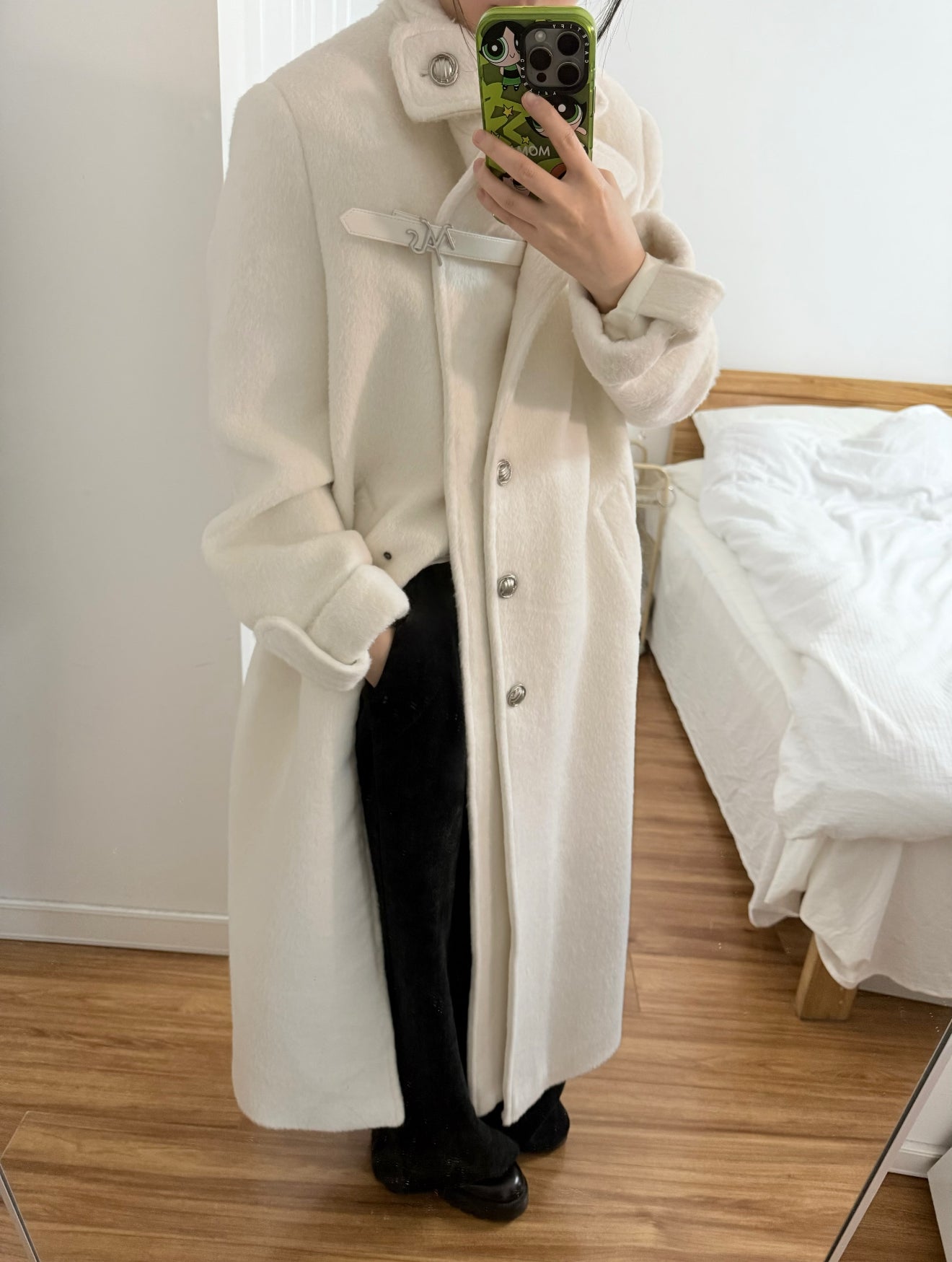 NAWS SNOW WOOL COAT