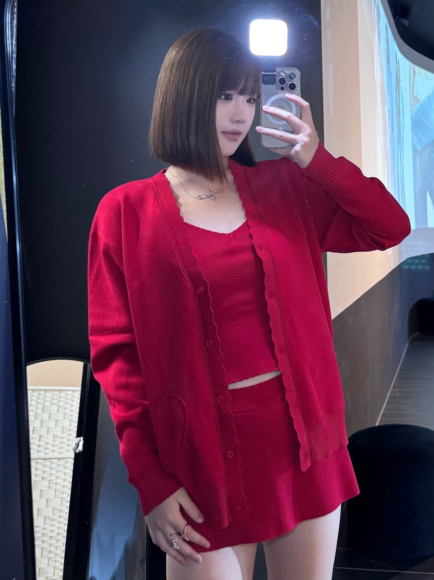 Nana Jacqueline Carrie Top (Red)