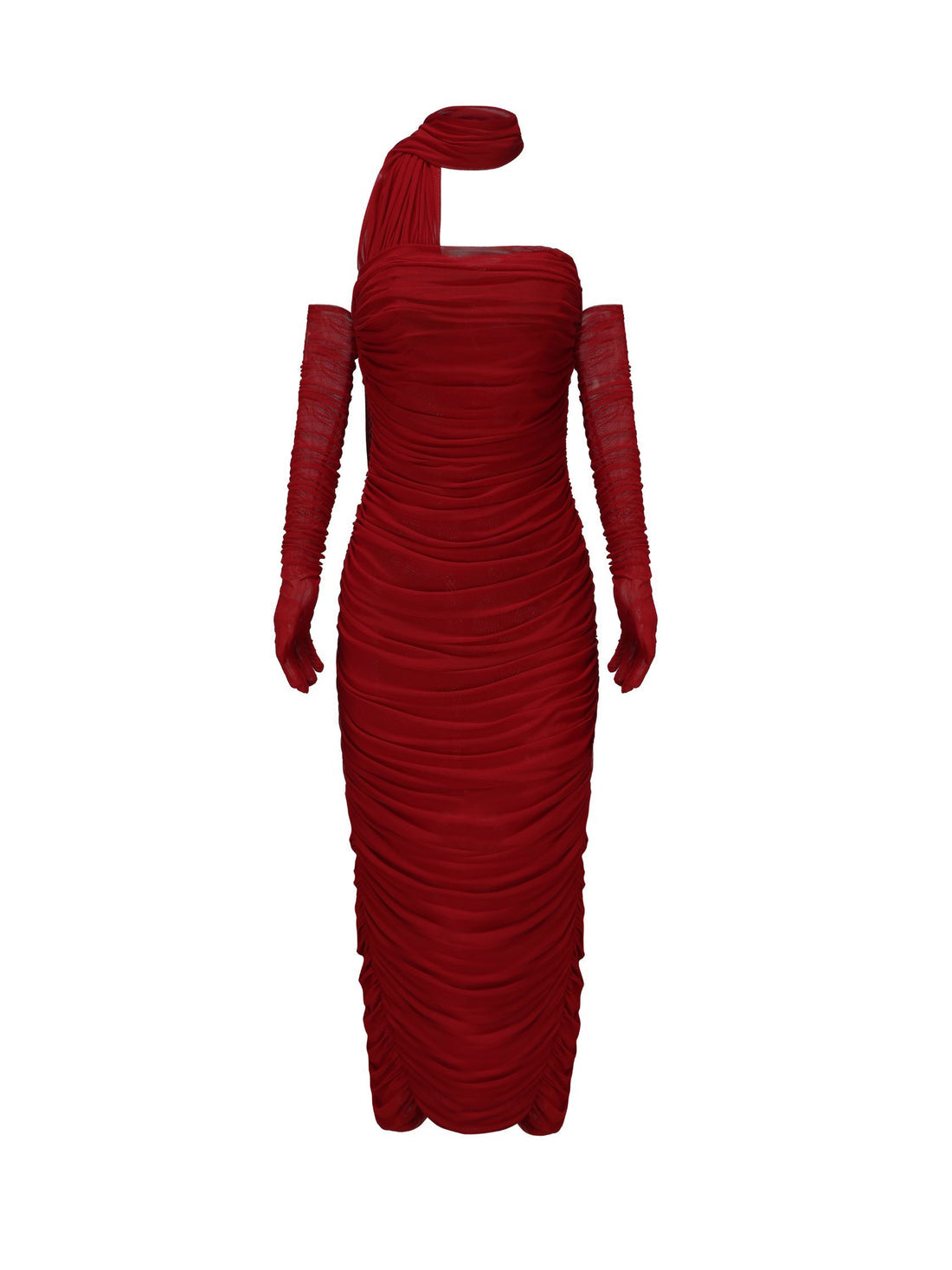 Nana Jacqueline Kimberly Maxi Dress (Red)
