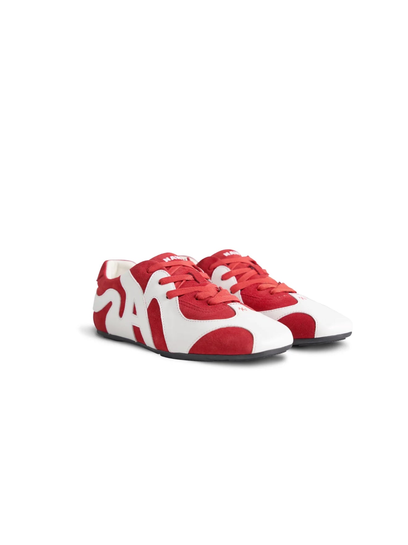 NAWS RED NO. N TRAINING SHOES