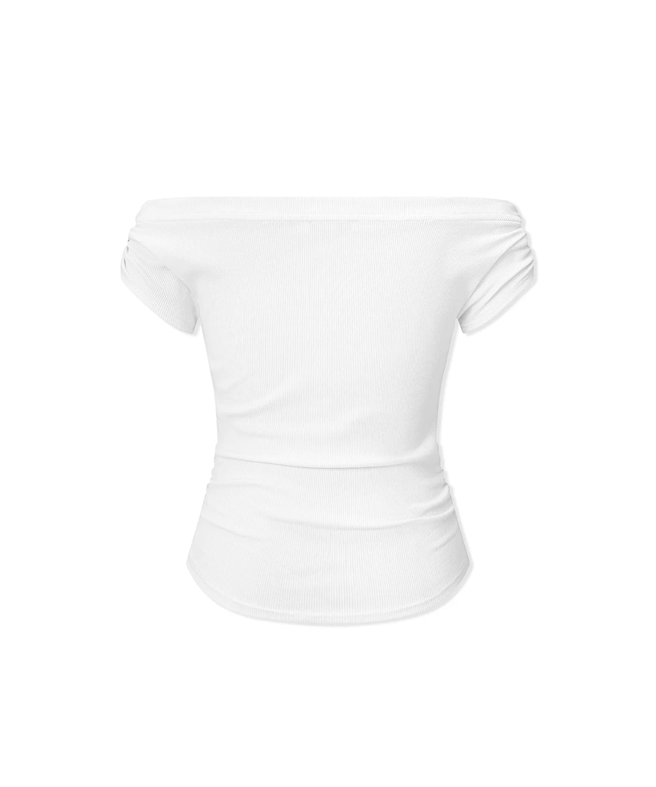 NAWS WHITE CLASSIC HOURGLASS TEE