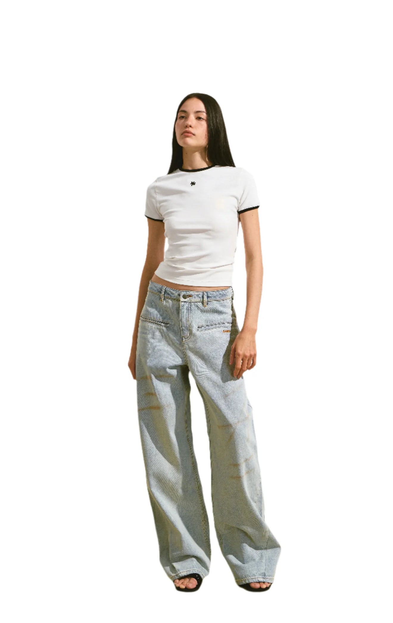 NAWS +5CM N3 AMBER YELLOW JEANS