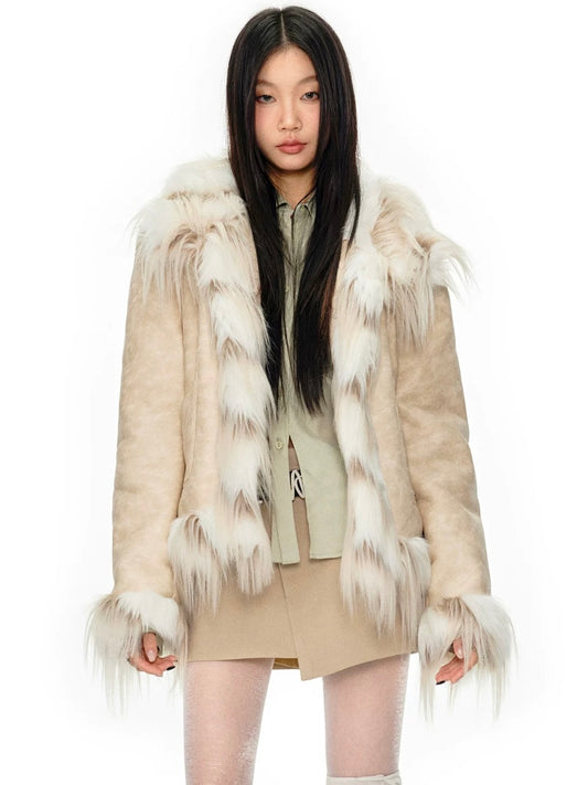 NAWS CREAMY FAUX FUR