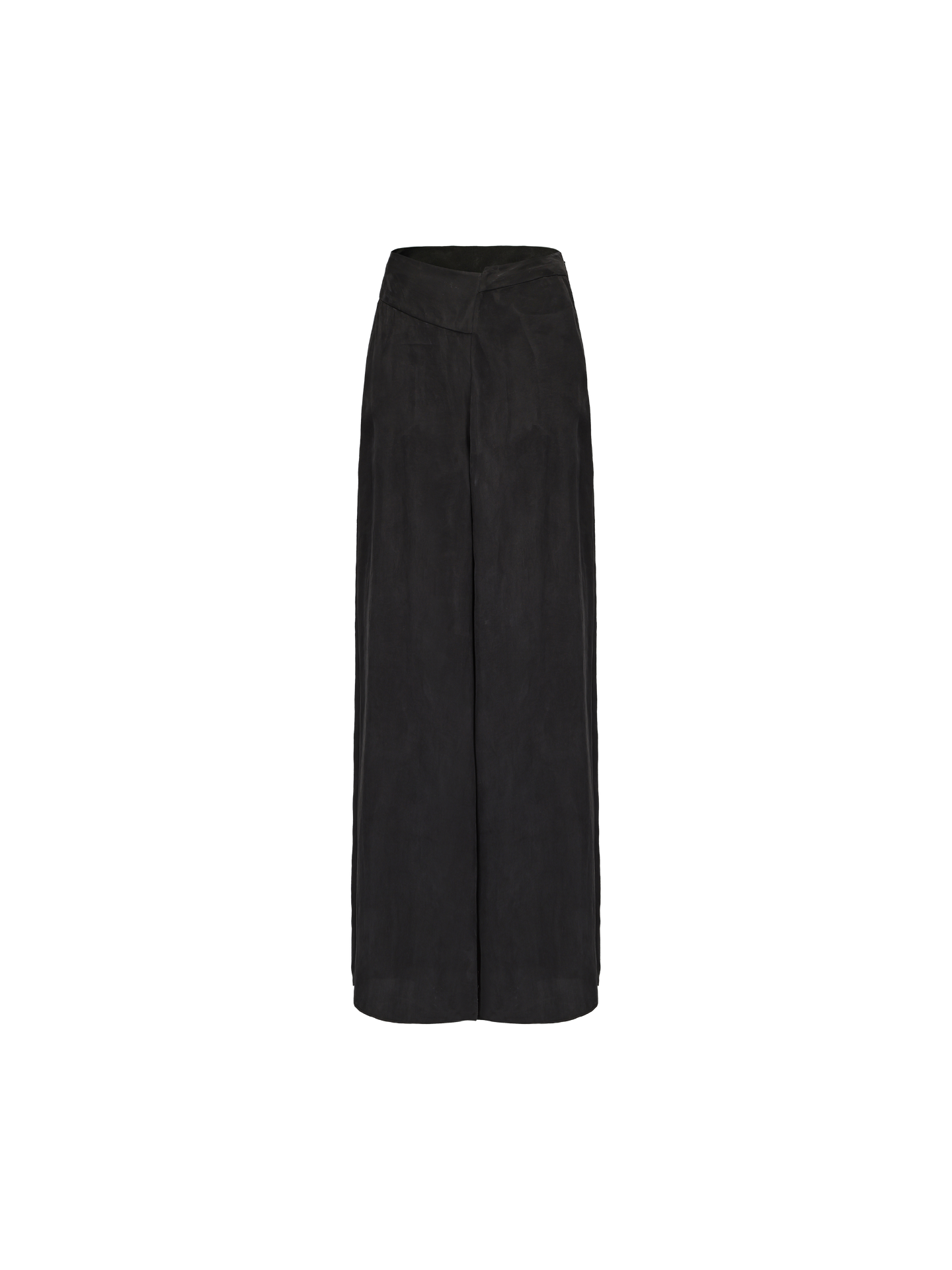 Elywood BLACK WIDE-LEG PANTS