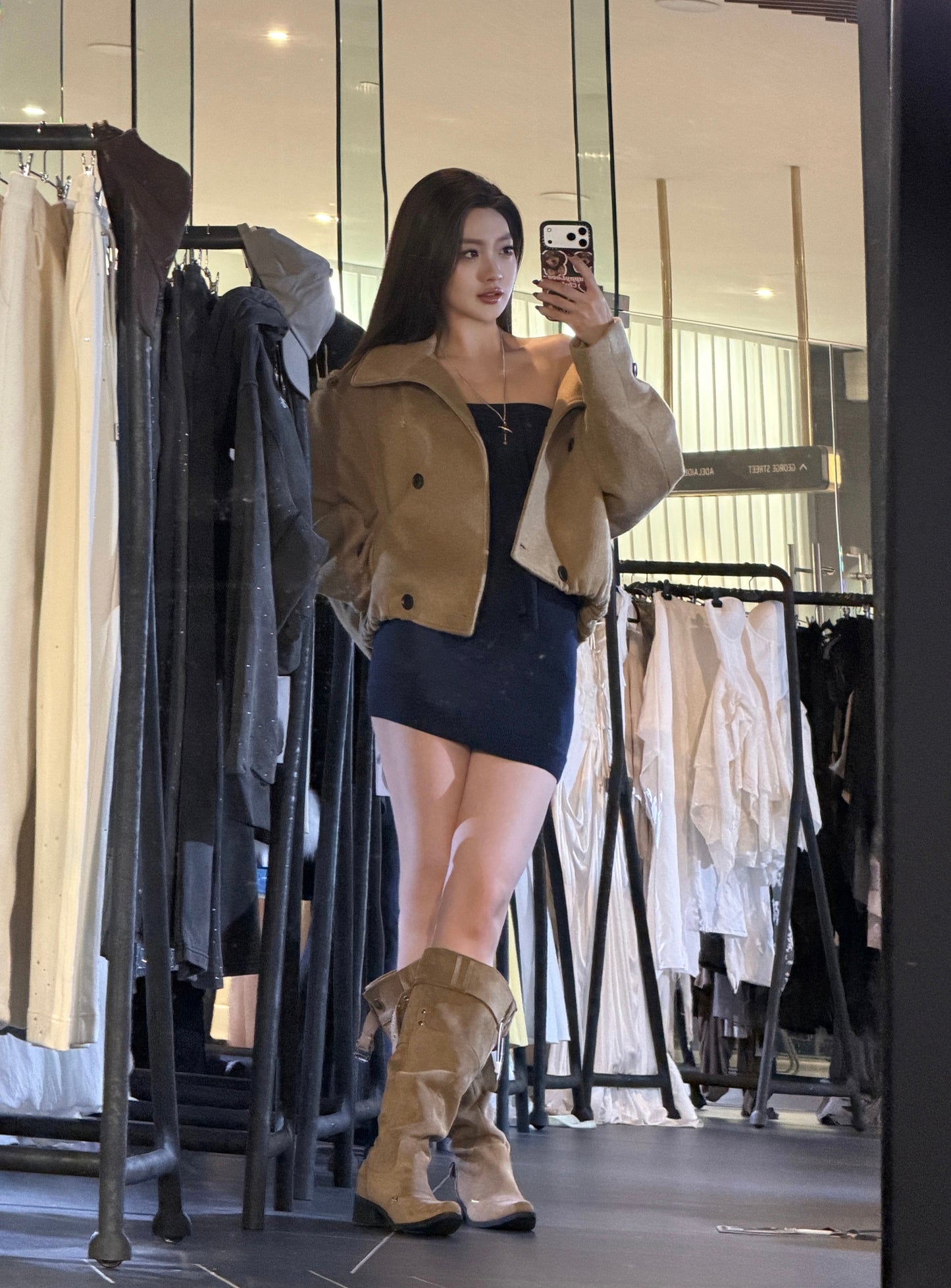 NAWS ROSE OVERSIZED WOLLEN COAT