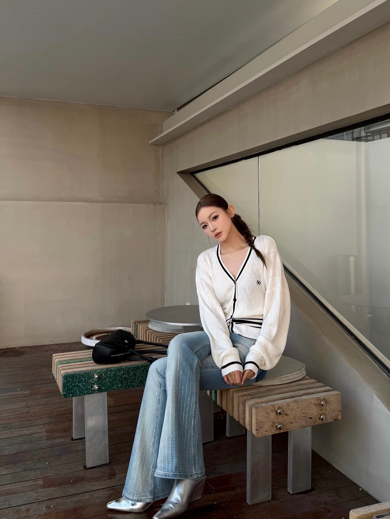 NAWS LUMINOUS WHITE NEWPORT RESORT KNITWEAR