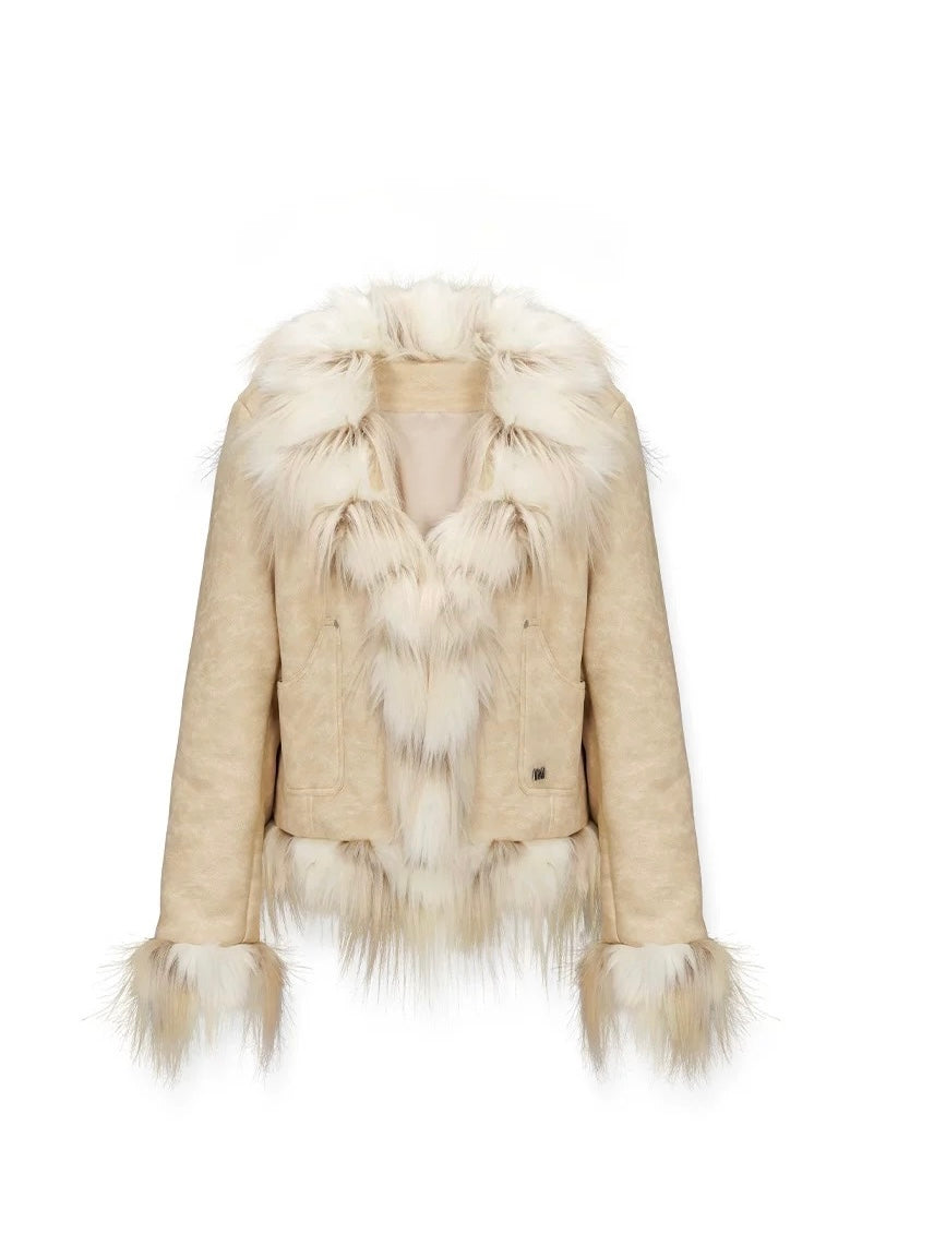 NAWS CREAMY FAUX FUR