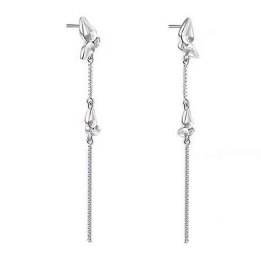 Abyb butterfly drop earrings(one sided)