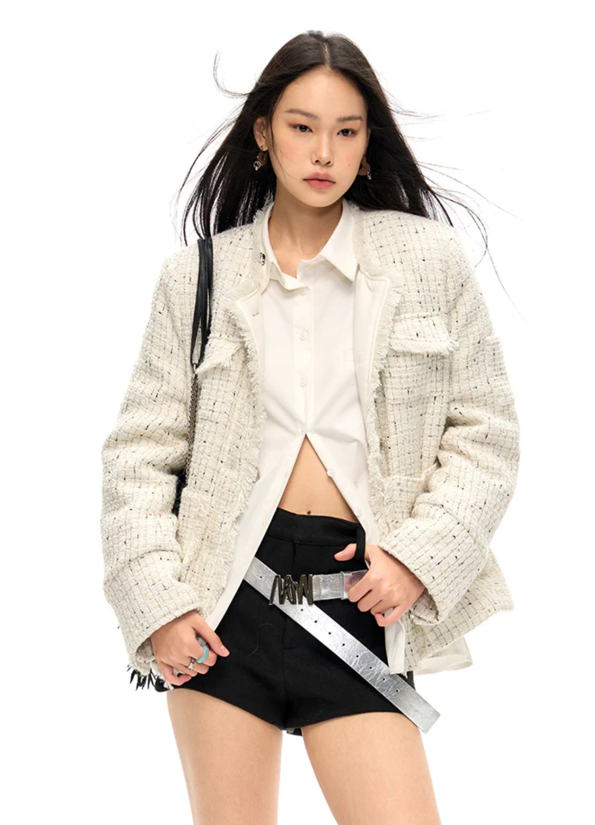 NAWS SPARKLING TWEED WOOL JACKET