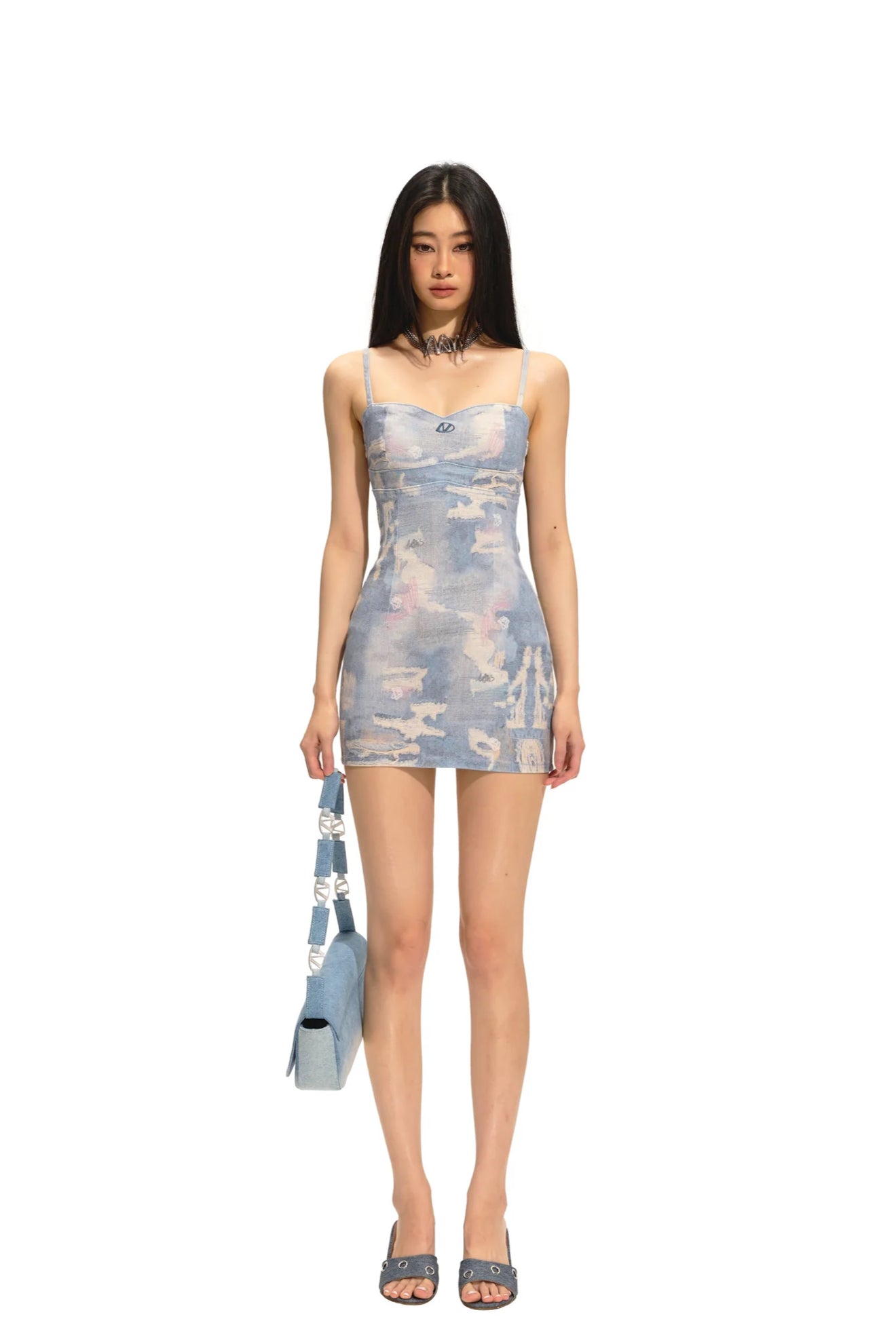 NAWS FULL PRINT HOURGLASS DRESS