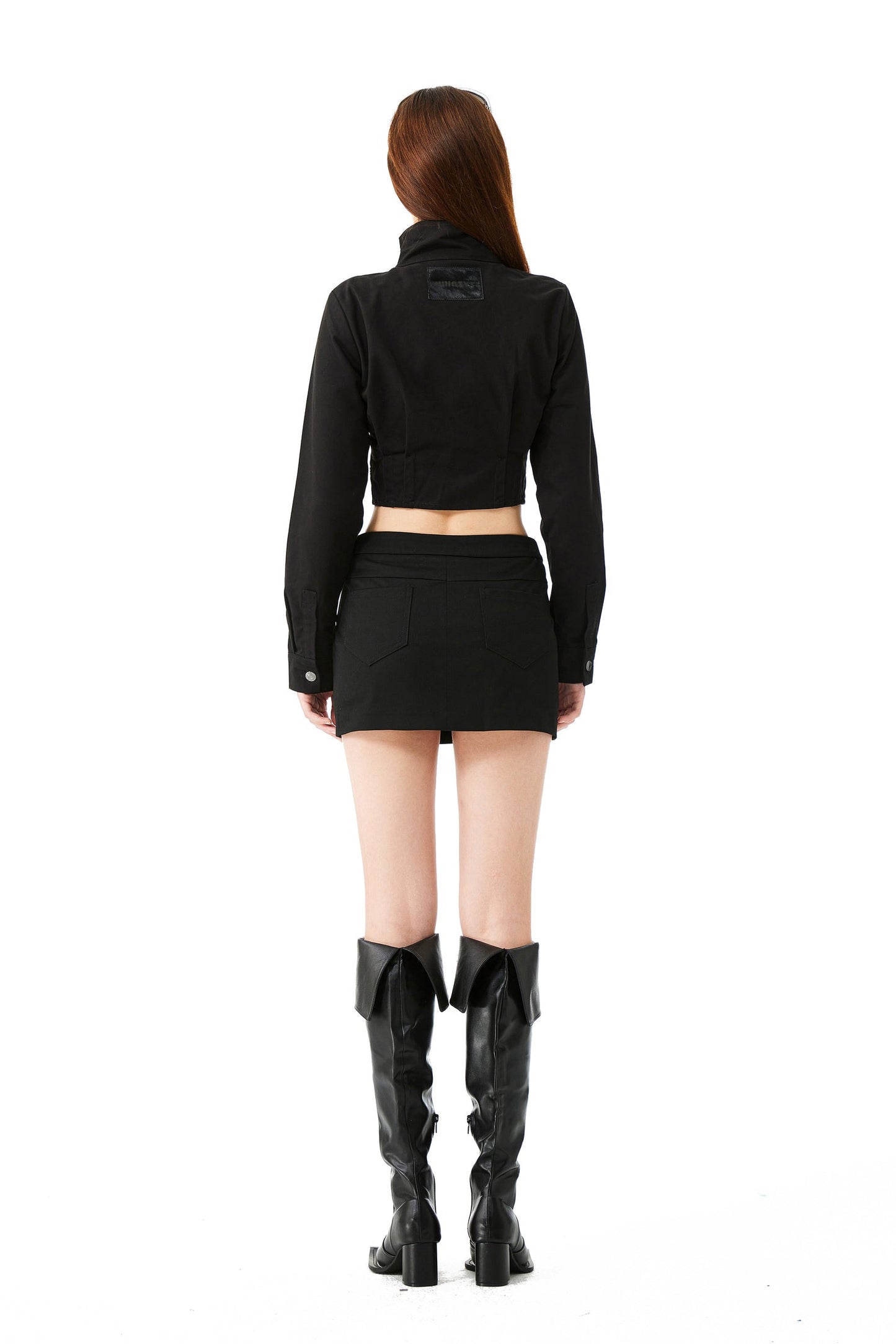 YJ1 CROPPED CARGO JACKET