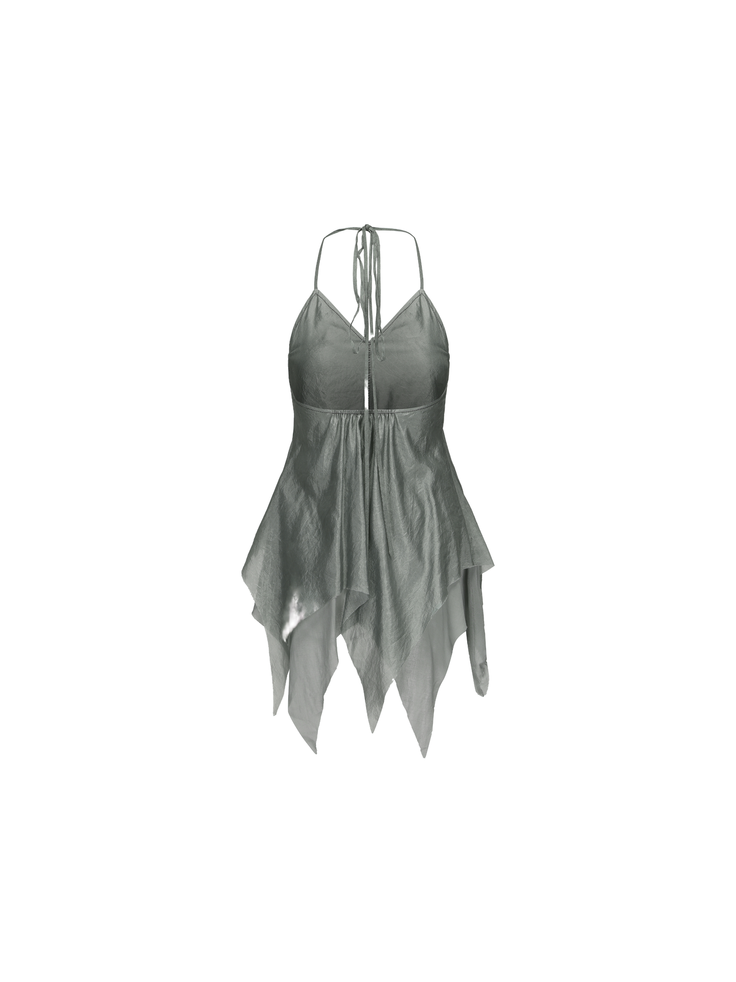ELYWOOD BLUE-GREEN WIND CHIME TASSEL TOP