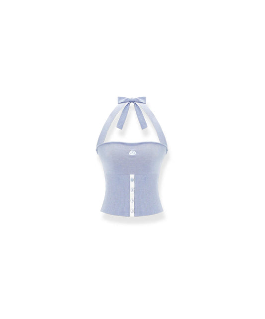 NAWS BABY BLUE LAZY STRAP TOP