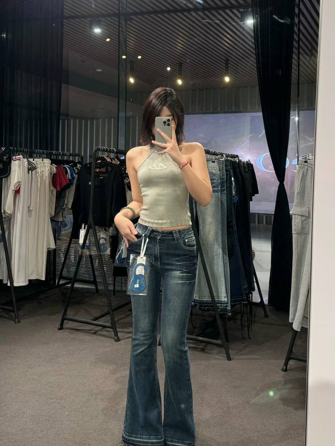 NAWS +5CM MODEL JEANS LIGHT BLUE