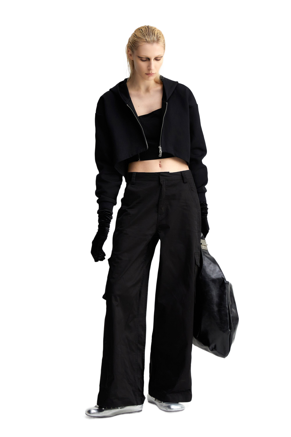 YJ1 IRON LOGO CARGO PANTS