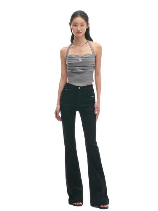 NAWS +5CM MODEL JEANS BLACK