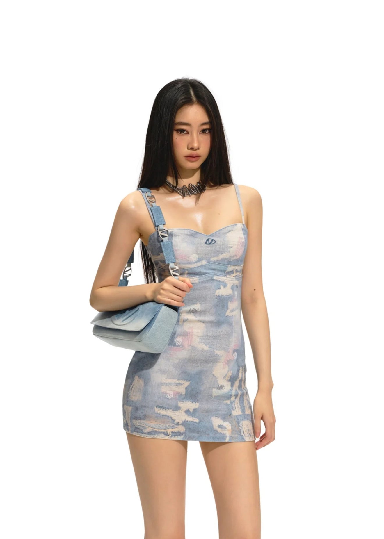 NAWS FULL PRINT HOURGLASS DRESS