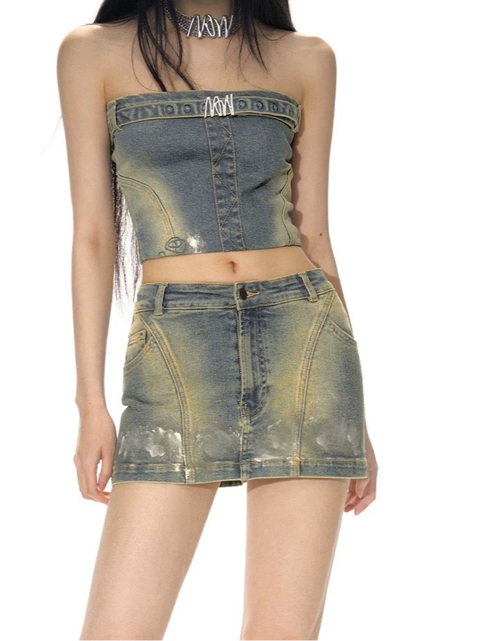 NAWS Denim skirt