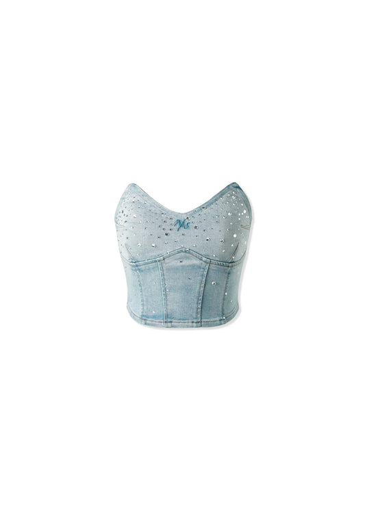 NAWS CARAT DENIM BUSTIER