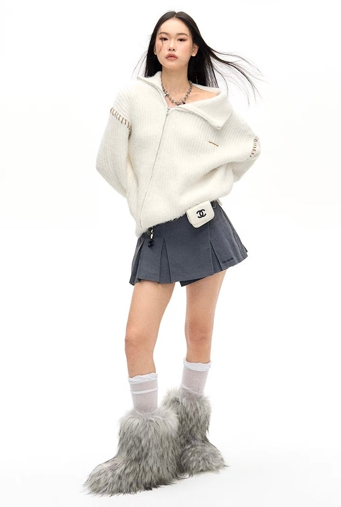 NAWS CHEMICAL REACTION WOOL SWEATERS