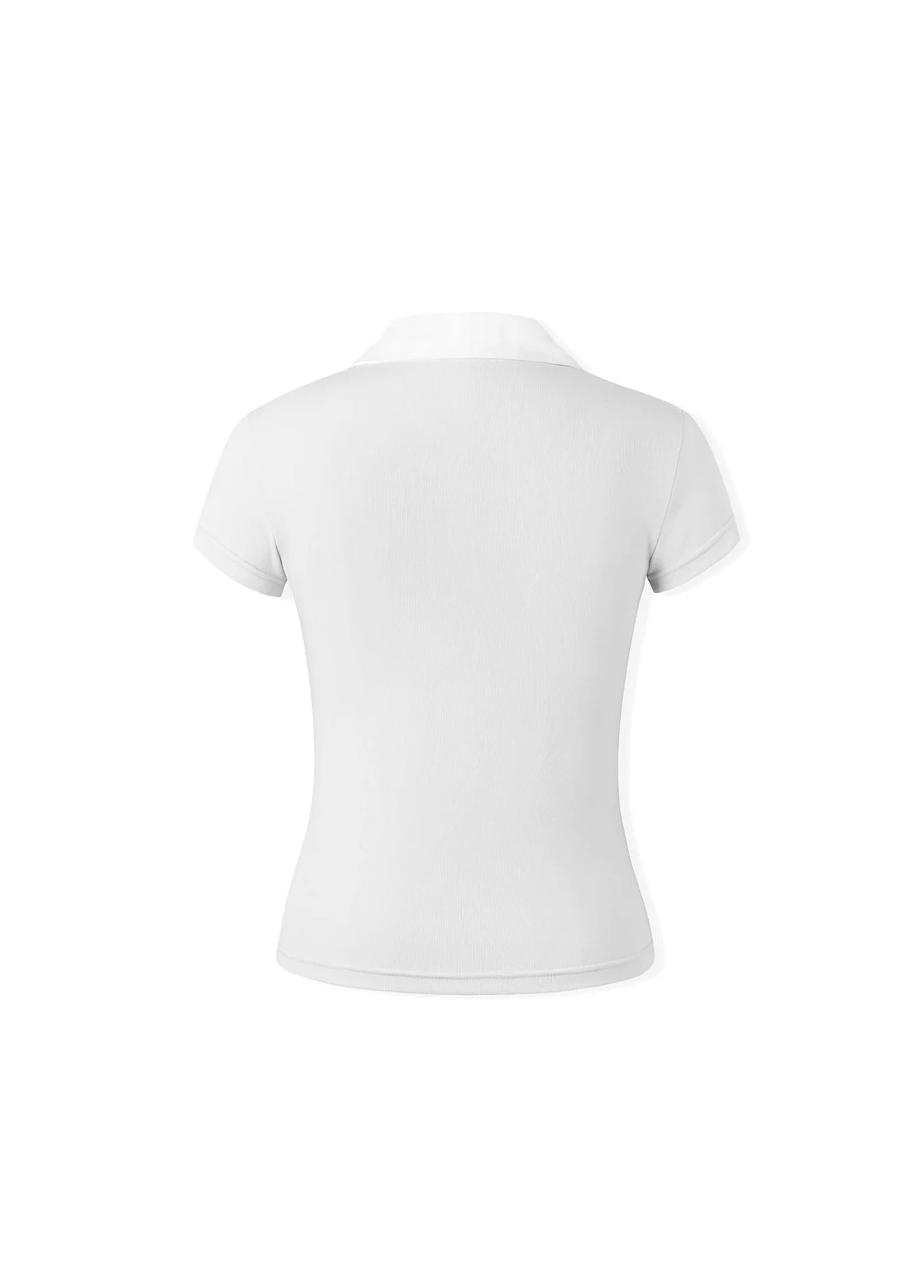 WHITE SEASIDE HOLIDAY POLO TEE