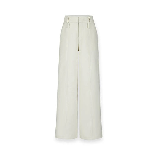NAWS WOOL STRAIGHT LEG PANTS