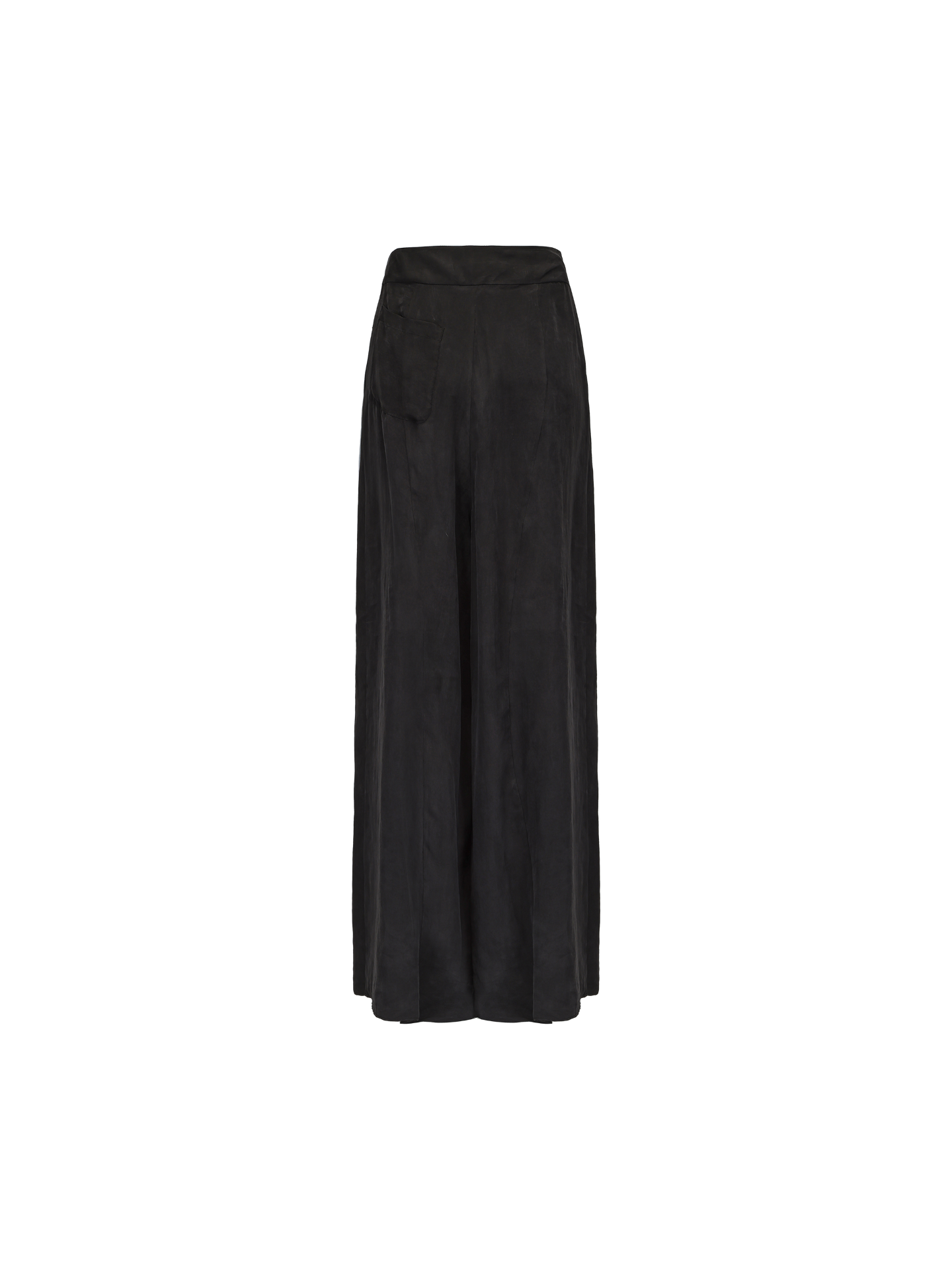 Elywood BLACK WIDE-LEG PANTS
