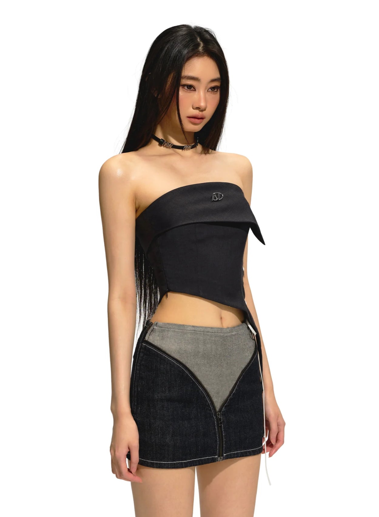 NAWS HOURGLASS ZIPPING OFF SKIRT