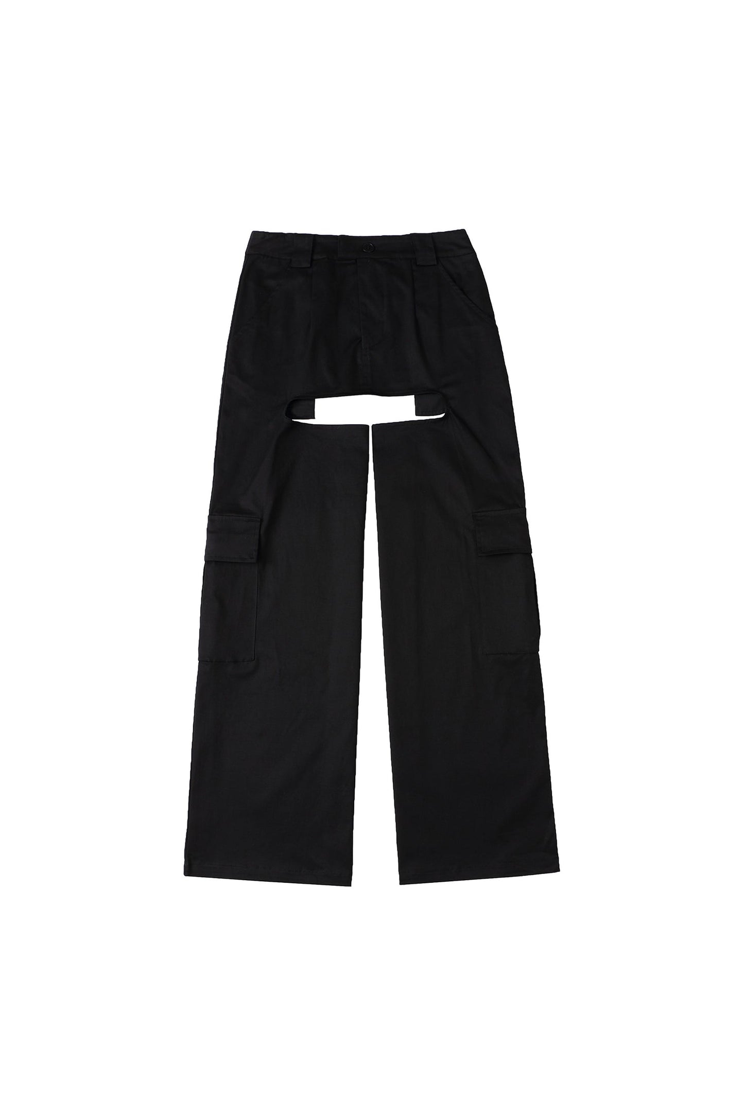YJ1 CROTCHLESS CARGO PANTS