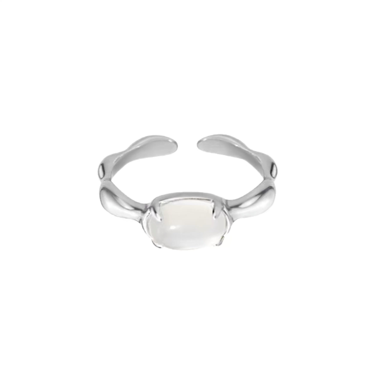 Miowrhyme moonstone ring