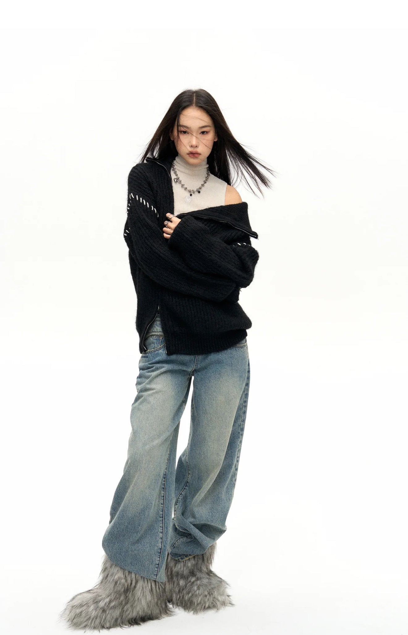 NAWS CHEMICAL REACTION WOOL SWEATERS