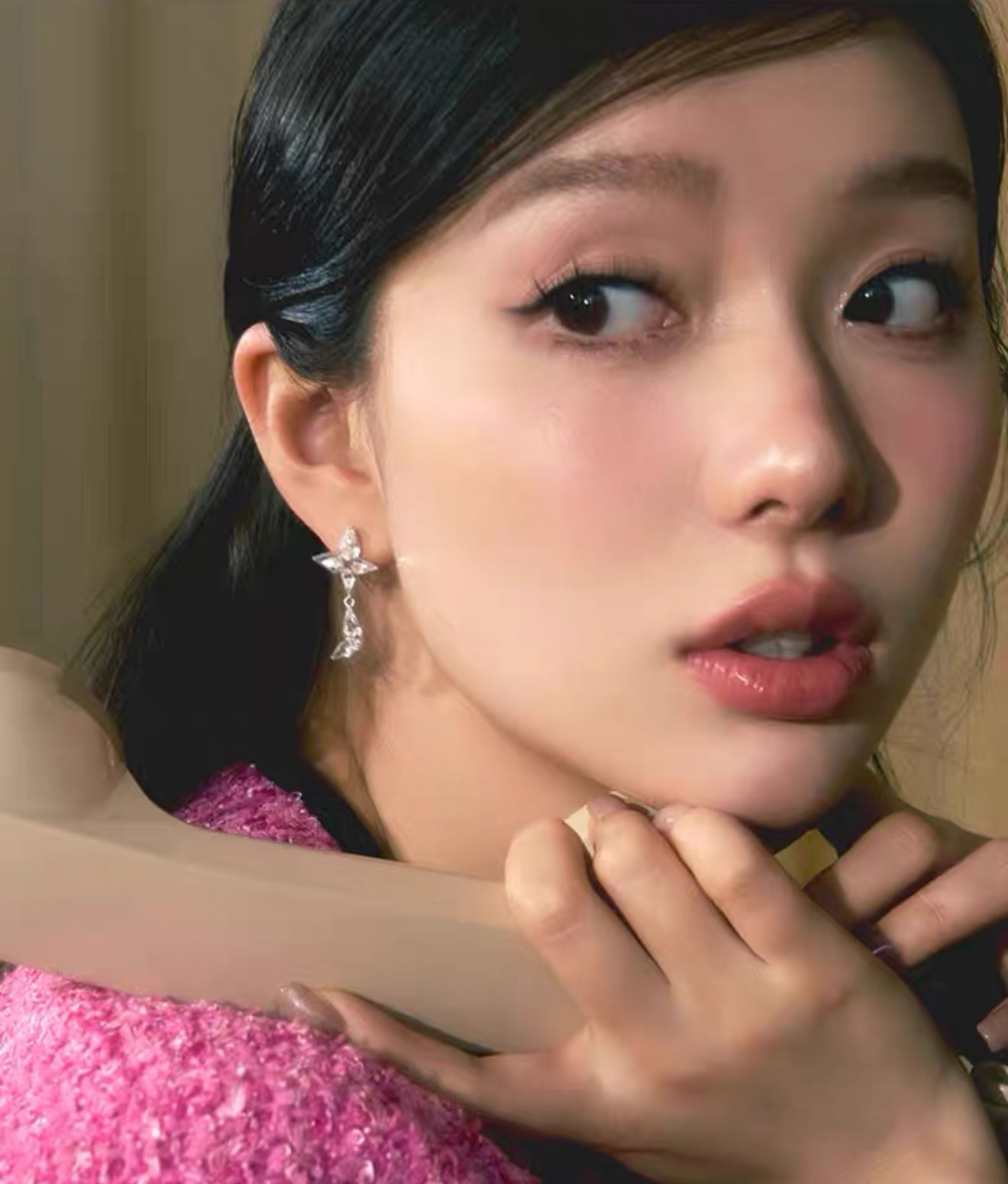 Abyb butterfly wonderland crystal earrings