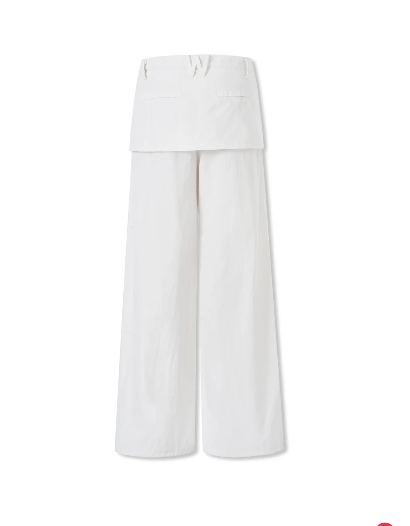 NAWS WHITE WANDERING PARATROOPER PANTS